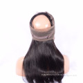 Best Deal  Natural Hair Extension Human Brazilian 4 Bundles With 360 Frontal Lace Wigs